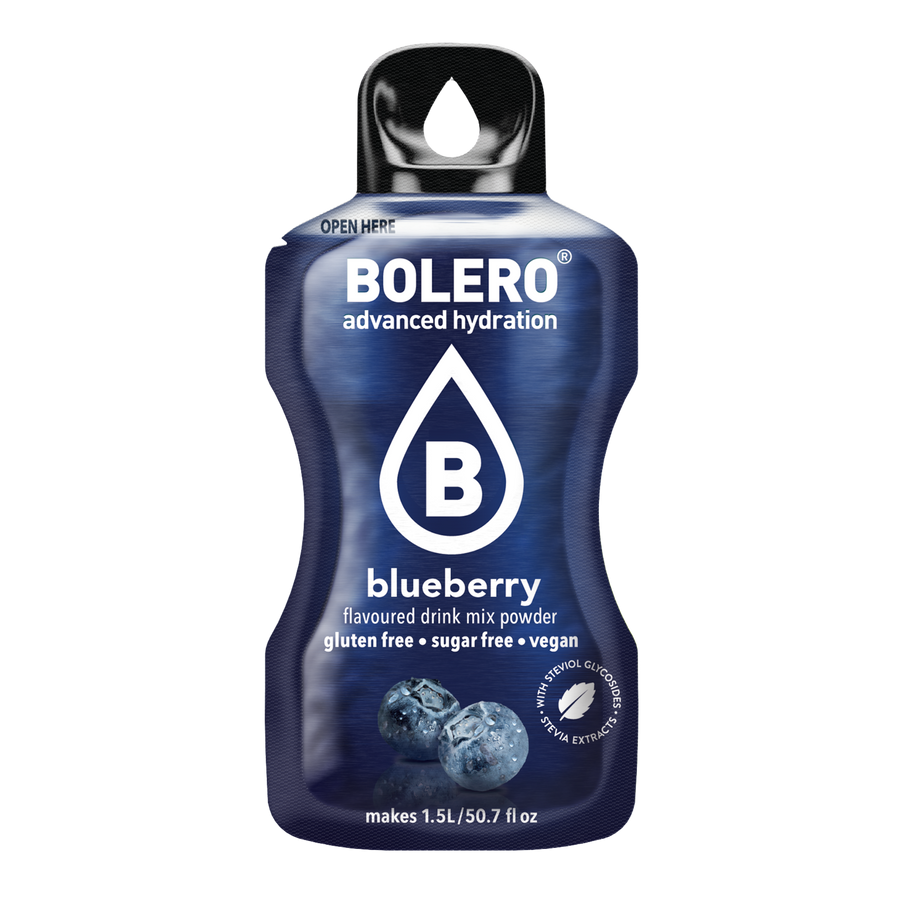 Bolero Blueberry drink mix sachet