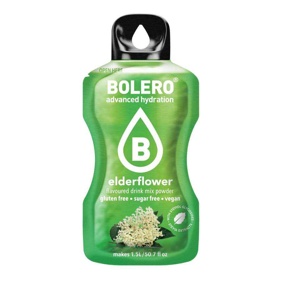 Bolero Elderflower drink mix sachet