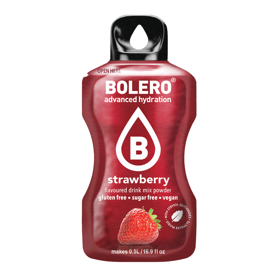 Bolero Strawberry drink mix sachet