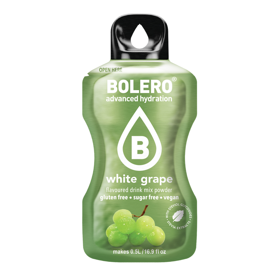 Bolero White Grape drink mix sachet